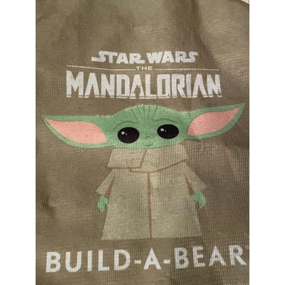 Star Wars The Mandalorian Build-A-Bear Carrying Bookbag - Picture 2 of 6